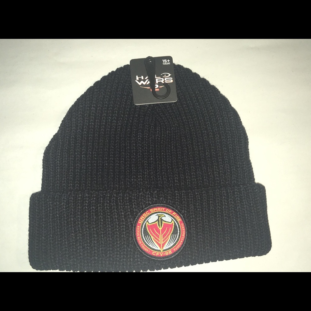 Halo Wars 2 Spirit of Fire Patch Logo Beanie BNWT